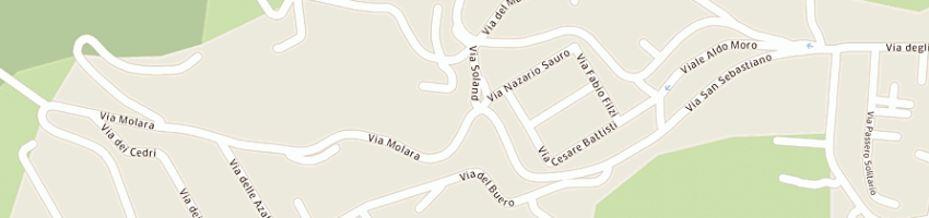 Mappa della impresa immobiliare storico srl a ROCCA PRIORA
