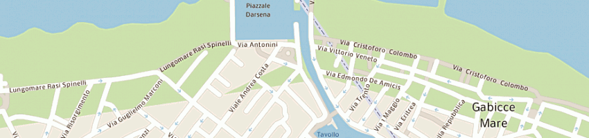 Mappa della impresa the pirate di rana raffaele a CATTOLICA
