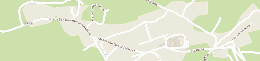 Mappa della impresa bartolomeoli giancarlo a TAVULLIA