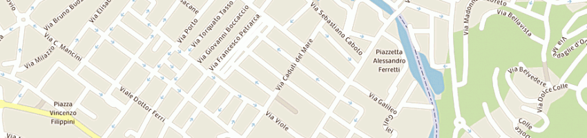Mappa della impresa albergo villa marcolini a CATTOLICA
