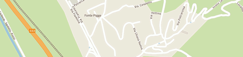 Mappa della impresa stemperini giulio a TREVI