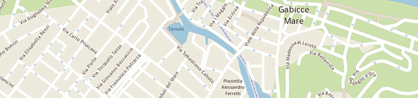 Mappa della impresa tamburini norma a GABICCE MARE