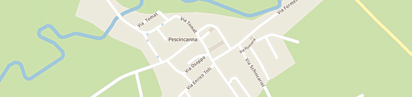 Mappa della impresa vendrame guglielmo a FIUME VENETO