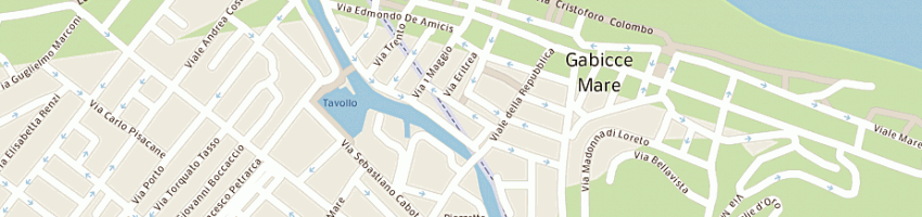Mappa della impresa tama elettronics di tagliabracci marta a GABICCE MARE