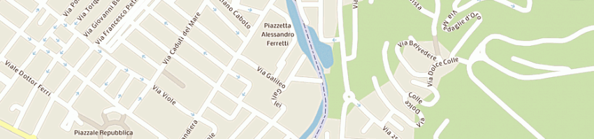 Mappa della impresa gruppo csa spa a RIMINI