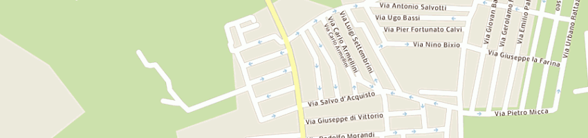 Mappa della impresa rinaldi gianni e c snc a GUIDONIA MONTECELIO