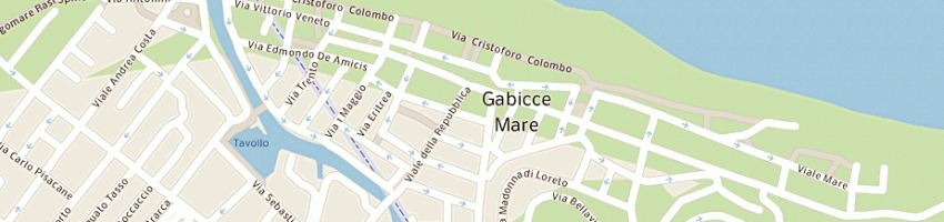 Mappa della impresa hotel smarco a GABICCE MARE