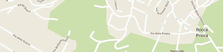 Mappa della impresa alva srl a ROCCA PRIORA