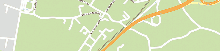 Mappa della impresa ristorante pizzeria belvedere luzzi a SPOLETO