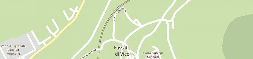 Mappa della impresa carabinieri a FOSSATO DI VICO