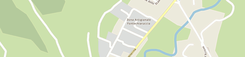 Mappa della impresa mercatone valnerina a MONTEFRANCO