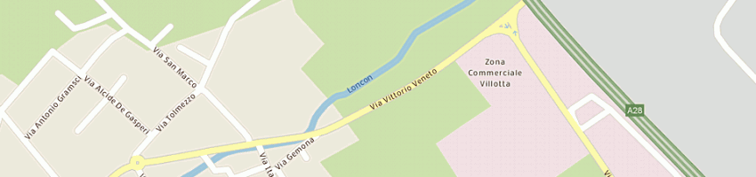 Mappa della impresa stefanuto renzo a CHIONS