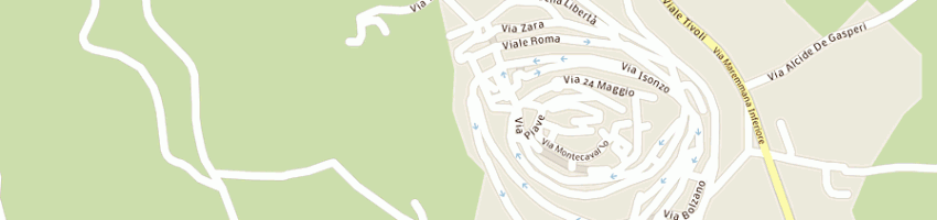Mappa della impresa ippoliti massimo a PALOMBARA SABINA