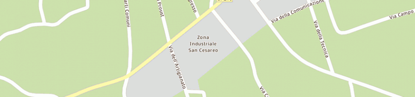 Mappa della impresa uber ros spa a SAN CESAREO