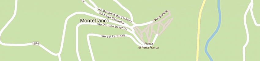 Mappa della impresa comune di montefranco a MONTEFRANCO