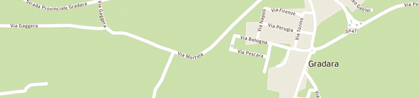 Mappa della impresa arredamenti del magna snc di del magna antonella egiordano a GRADARA