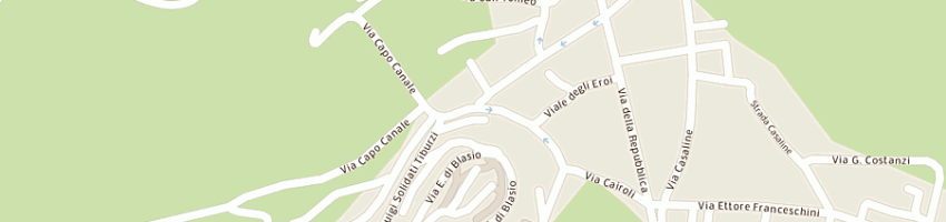 Mappa della impresa u s l rieti i a CONTIGLIANO