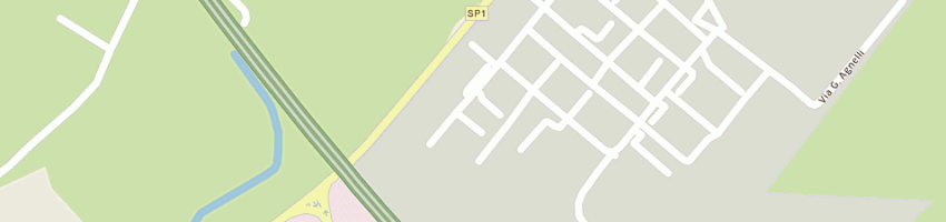 Mappa della impresa mgm di gerardo v e mascarin a snc a CHIONS