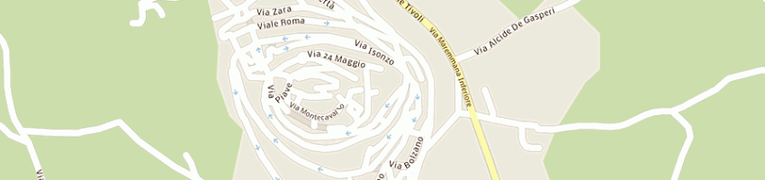 Mappa della impresa proietti lino a PALOMBARA SABINA