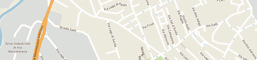 Mappa della impresa orlandi guido a TIVOLI