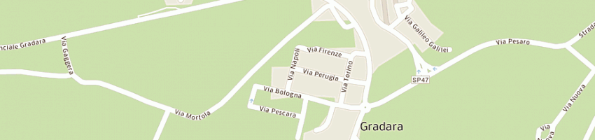 Mappa della impresa rossi roberto a GRADARA