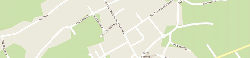 Mappa della impresa bomben e c srl a ZOPPOLA