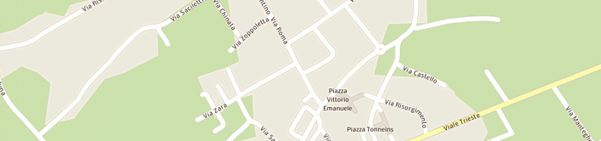 Mappa della impresa borean marina a ZOPPOLA