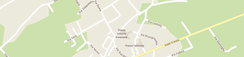 Mappa della impresa poste italiane spa a ZOPPOLA