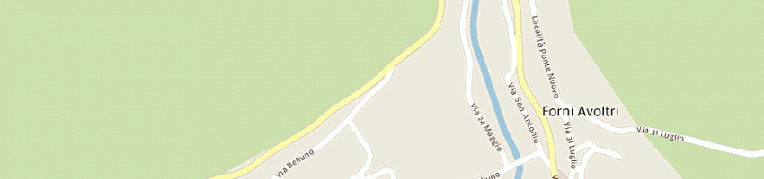 Mappa della impresa goccia di carnia spa a FORNI AVOLTRI