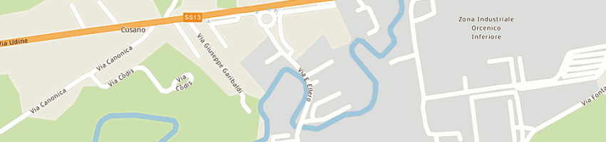 Mappa della impresa dv (srl) a ZOPPOLA