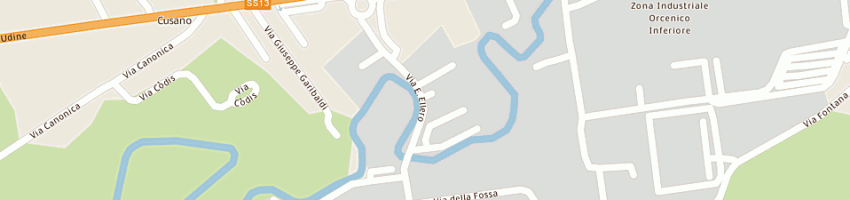 Mappa della impresa tipografia mascherin snc di chiarotto fernanda e c a ZOPPOLA
