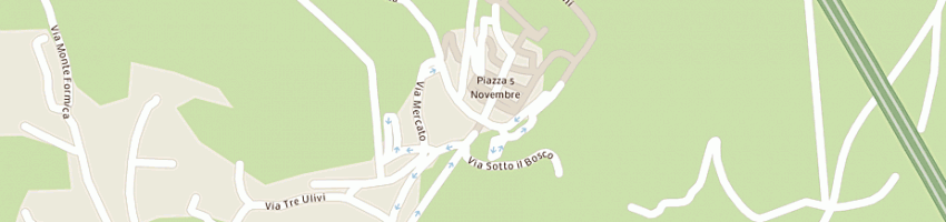 Mappa della impresa bar pizzeria da berto a GRADARA