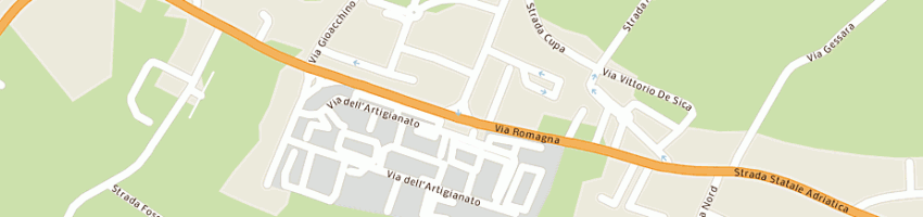 Mappa della impresa cecchini rita a GABICCE MARE