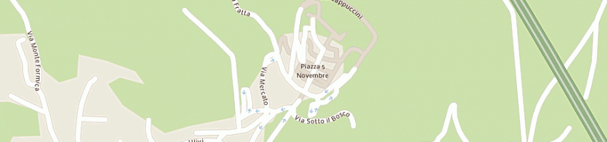 Mappa della impresa bianchi maurizio a GRADARA