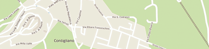 Mappa della impresa ostello villa franceschini a CONTIGLIANO