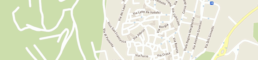 Mappa della impresa istituto suore orsoline a VELLETRI