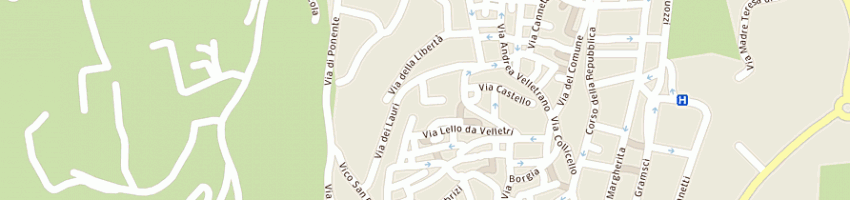 Mappa della impresa istituto d'istruzione superiore via dei lauri 1 a VELLETRI