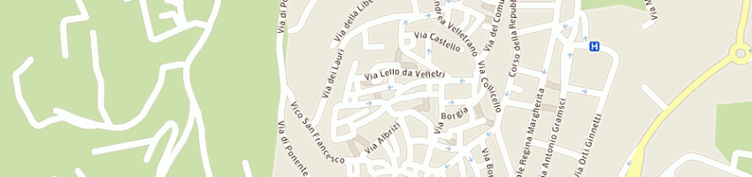 Mappa della impresa soc sima sas a VELLETRI