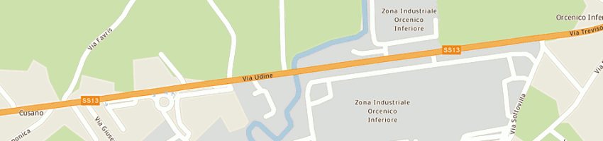 Mappa della impresa tici (snc) a PORDENONE