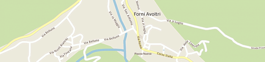 Mappa della impresa romanin albano a FORNI AVOLTRI