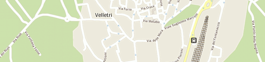 Mappa della impresa menservice srl a VELLETRI