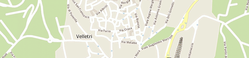 Mappa della impresa libreria la scolastica srl a VELLETRI