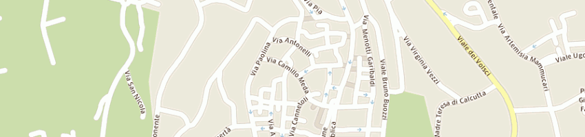 Mappa della impresa andreuzzi roberta a VELLETRI
