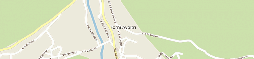 Mappa della impresa del fabbro primo e c (snc) a FORNI AVOLTRI