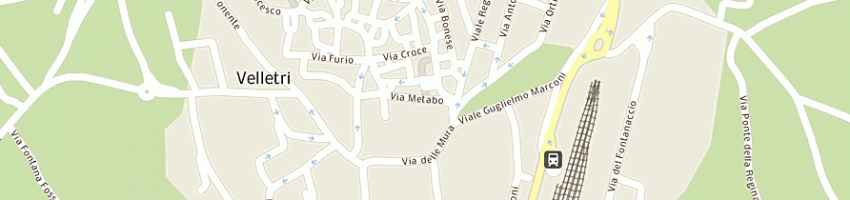 Mappa della impresa vini e cucina osteria da giovanni a VELLETRI