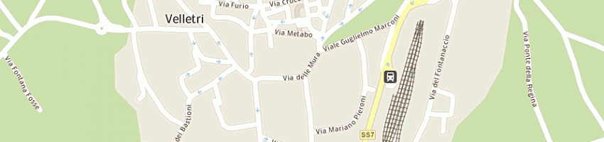 Mappa della impresa minigarden di verrelli angela e c sas a VELLETRI