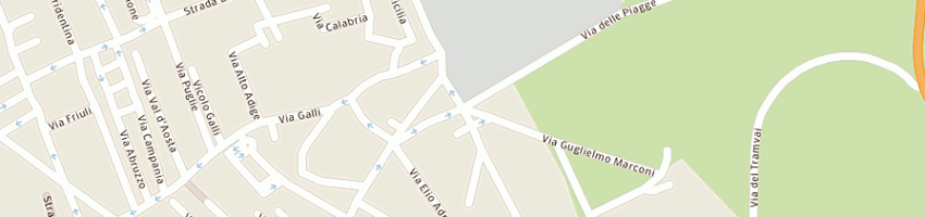 Mappa della impresa il papiro di catini giuseppe e c snc a TIVOLI