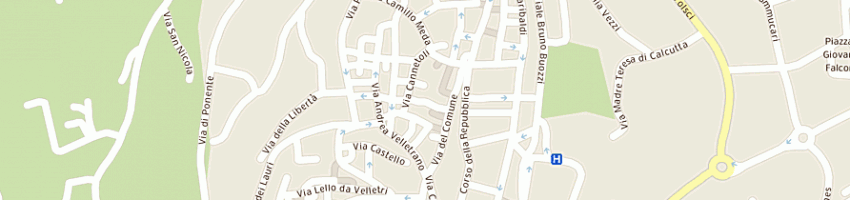 Mappa della impresa pede simonetta a VELLETRI