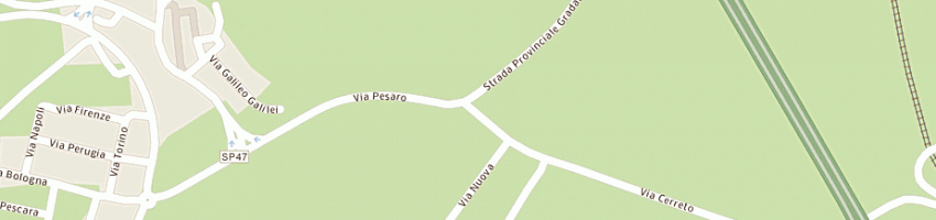 Mappa della impresa d l marmi snc di clementi davide e gianluca a GRADARA