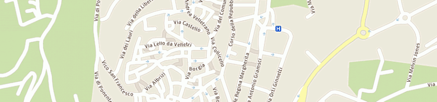 Mappa della impresa il bandolo della matassa srl a VELLETRI